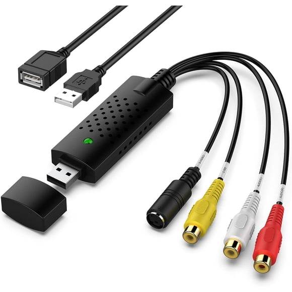Tarjeta de captura VIXLW Conversor de vídeo USB RCA a USB para PC MAC