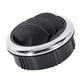 thumbnail image 1 of Salida De Deflector De Ventilación De Coche Galvanoplastia Redonda Para RV Bus ATV 87 75mm, 1 of 5