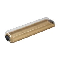 Magideal - Tabla De Charcutería Con Tapa, Bandeja Para Servir, Tabla De Quesos Portátil De Bambú Multifuncional Con Tapa Transparente Para Verduras, Carne Y Pan.