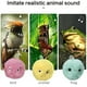 thumbnail image 4 of Cat Plush Toy Interactive Ball Cat Training Toy, Pet Toy Ball Squeaky Sounding Toy, 4 of 5