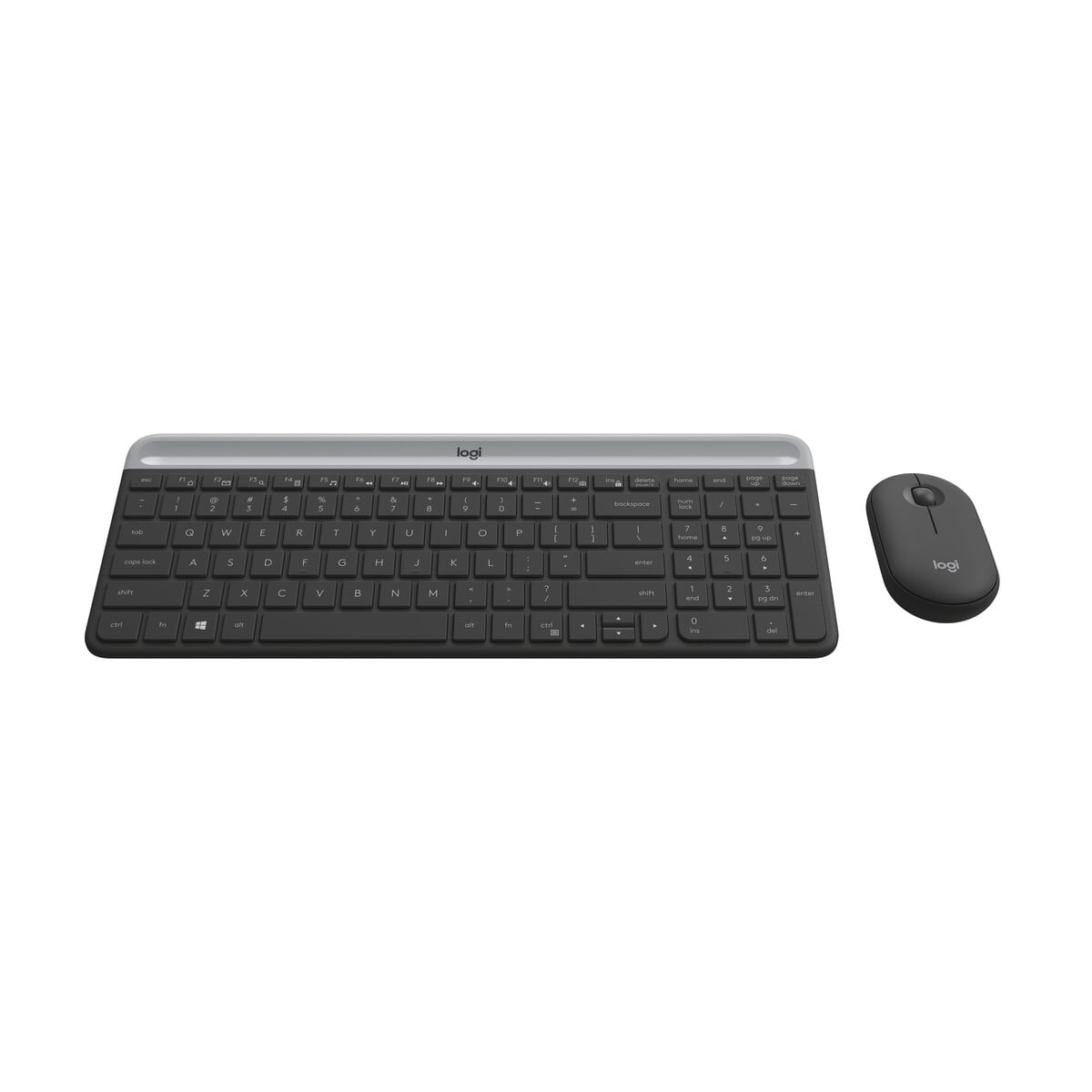 Combo Teclado Mouse Logitech Slim Inalambrico Bajo Perfil Usb
