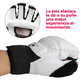 thumbnail image 3 of Guantes De Entrenamiento Para Taekwondo Blancos Guardamanos Talla M, 3 of 4
