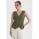 thumbnail image 1 of Polera Mujer Aplicación Botones Verde Olivo, 1 of 4