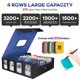 thumbnail image 2 of Caja de almacenamiento de tarjetas coleccionables Gomyrod 3200+ con pantalla Commander, 2 of 8
