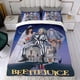 thumbnail image 4 of Beetlejuice Conjunto de sábanas temático, trío de piezas, cómodo y amigable con la piel, diseño único, regalo de decoración para el hogar para familiares, amigos y fans,135cm *200cm, 4 of 6