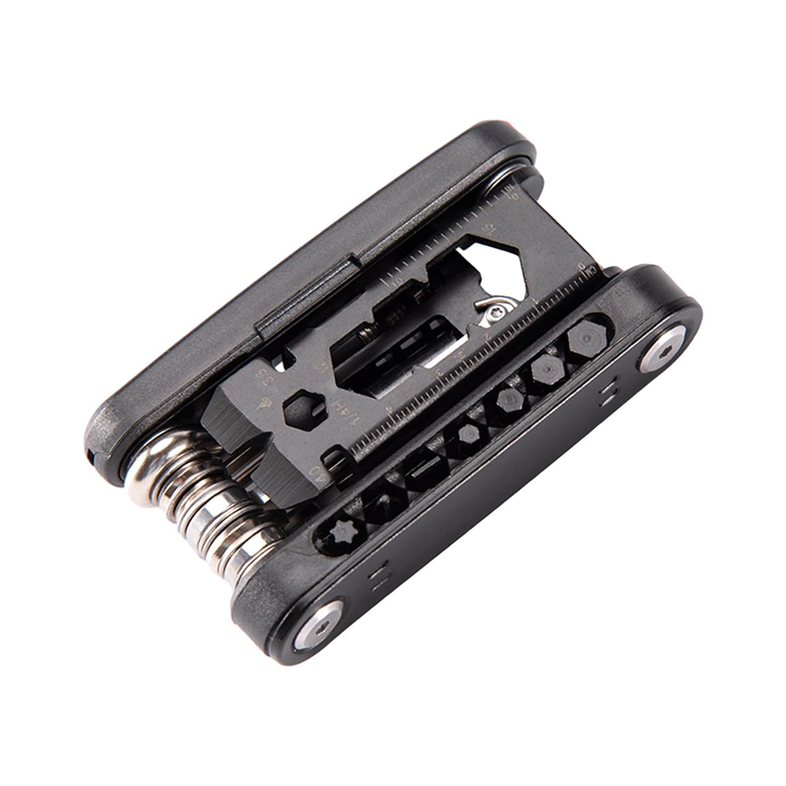 Magideal - De Herramientas De Reparación De Bicicletas, Herramienta De Reparación De Bicicletas, Llave Allen Multifunción Ligera De Acero Plegable Para Acces