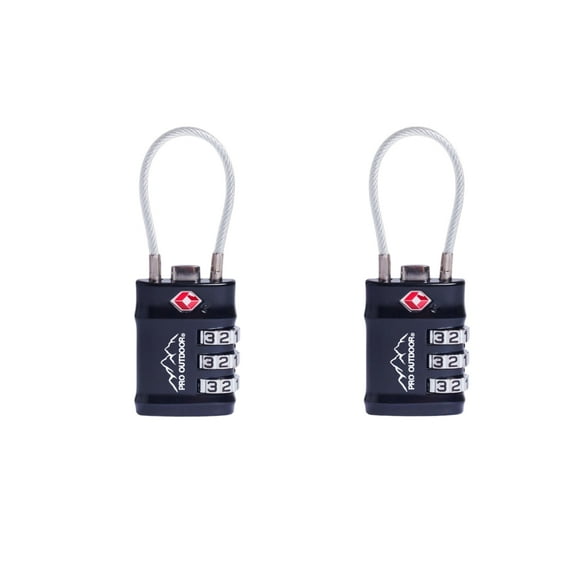 2 Unidades De Candados Con Clave Pro Outdoor