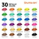 thumbnail image 3 of Set de pintura acrílica metálica Shuttle Art de 30 colores, 60 ml, 3 of 8