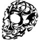 thumbnail image 1 of Decomural Tribal Skull Halloween WS-32580, 1 of 2