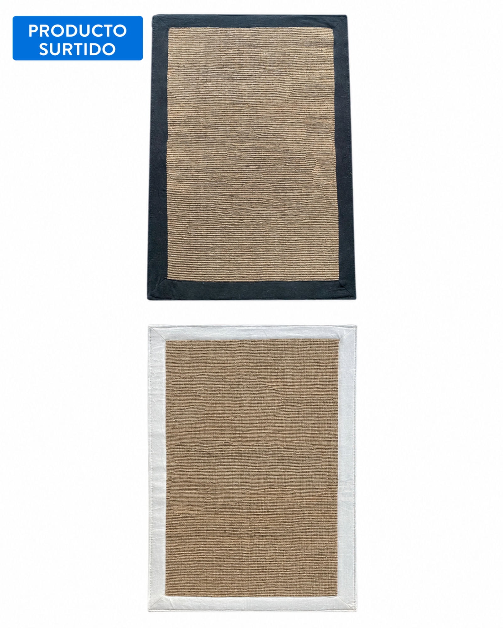 Bajada de Cama 60x90cm 90% Yute Multicolor