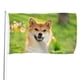 thumbnail image 1 of Shiba Inu Bandera Impresa Con Temática Regalo Perfecto Para Fanáticos Amigos Y Familiares Y Adecuada Para Actividades Al Aire Libre E Interiores Decoraciones De Fiesta 60*90cm, 1 of 6