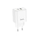 thumbnail image 1 of Cargador Hoco N22 PD25W cable Tipo C a Tipo C Blanco, 1 of 2