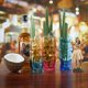 thumbnail image 3 of Juego de vasos tiki de vidrio coloreado Burns Glass, 480 ml, 4 piezas, 3 of 6