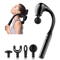 Genérico - Masajeador Curvo Lumbar Negro