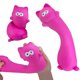 thumbnail image 1 of Juguete de Apretar The Orb Factory 36 cm Gato Morado, 1 of 5