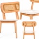 thumbnail image 5 of Pack 2 Sillas Lira Madera, Ratán PE y Asiento Tapizado, 5 of 6