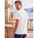 thumbnail image 3 of INSPIRE CHIC Camiseta Polo de Punto Texturizado para Hombre de Manga Corta Casual de Verano para Golf XL Blanco, 3 of 5