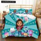 thumbnail image 1 of Gabbys Dollhouse Bedding Set Duvet Cover Comforter Bed Twin Full, 1 of 3