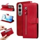 thumbnail image 1 of Funda con Cremallera para OnePlus Nord CE 4 5G, Carcasa Cartera de Cuero PU con Soporte y Tarjetero, 1 of 6