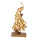 thumbnail image 5 of Estatuilla De Adorno De Estatua De Pavo Real, Regalo Para Estantería, Gabinete, Decoración Artística, Dorado S, 5 of 5