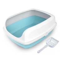 Genérico - Bandeja De Arenero Sanitario Para Gatos - Baño Grande Xl