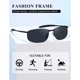 thumbnail image 3 of Gafas AEVOGUE Rectangular Metal Polarizadas UV400 Hombre, 3 of 3