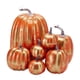 thumbnail image 3 of 7 Piezas De Calabazas Artificiales, Calabazas Decorativas Para La Cocina Navideña, Cosecha Roja, 3 of 3