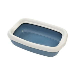 Arenero Para Gato Betta Maxi Con Marco Azul Opaco Mps