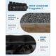 thumbnail image 4 of Par de pesas para tobillo Fragraim ajustables de 0,5 a 2,5 kg, color negro, 5 kg, 4 of 6