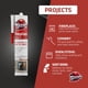 thumbnail image 2 of Sellador para chimeneas Kraken Bond de alta temperatura, negro, 300 ml, 2 of 7