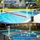thumbnail image 2 of Red de Vóley para Piscina Vidoya con Luces LED Ajustable 4.5-9.75 m, 2 of 9