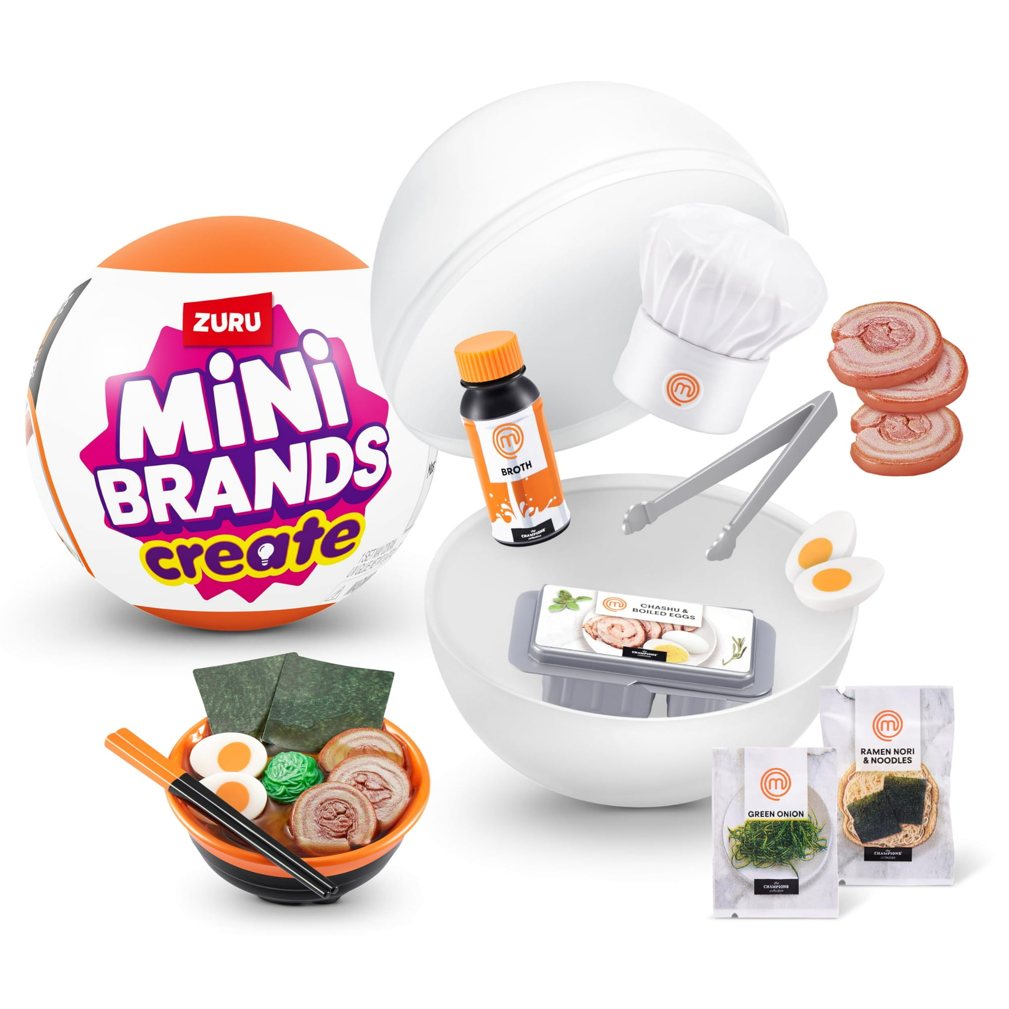 Mini Brands Master Chef Series 1 Mini Brands Paquete De 2 Con 11 Platos