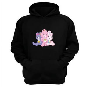 Genérico - Polerón Canguro Osos Cariñosos Negro Talla Xl Unisex