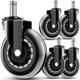 thumbnail image 1 of RidRed Office Chair Wheels Replacement Rubber Wheels Uni, 1 of 3