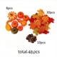 thumbnail image 1 of 12/50/70/86/128/pcs, Autumn Decoration Set with Maple Leaves, Mini Pumpkins, Pine Cones, and Acorns - Perfect for Thanksgiving, Weddings, and Holiday Parties - Adds a Touch of Fall to Your Home Table, 1 of 5