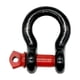 thumbnail image 1 of Gancho De Remolque 2T Negro Con Anillos En D, Grillete De Arco Para Aisladores Rojos, Horquilla Silenciadora, 1 of 5