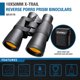 thumbnail image 2 of Binoculares Barska X-Trail 10x50 compactos con recubrimiento de goma, 2 of 9