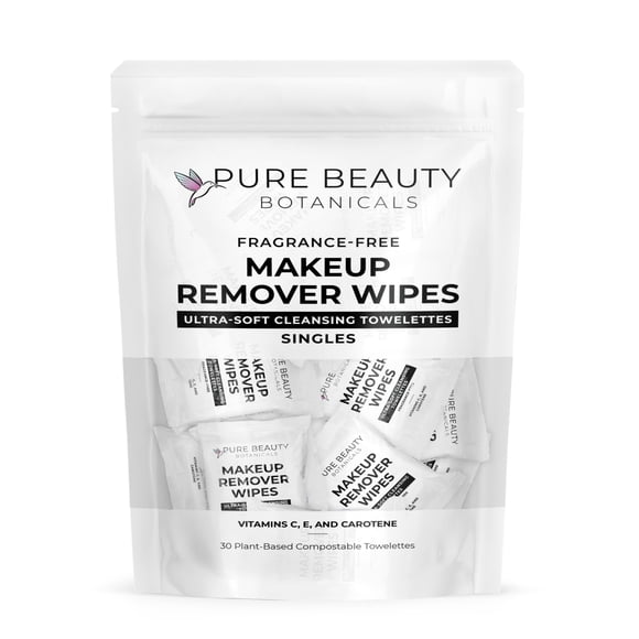 Toallitas Desmaquillantes Pure Beauty Botanicals Sin Fragancia