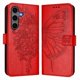 thumbnail image 2 of Funda Cartera Mariposa Para Samsung Galaxy S24 Plus Con Soporte Y Ranuras Para Tarjetas Rojo, 2 of 5