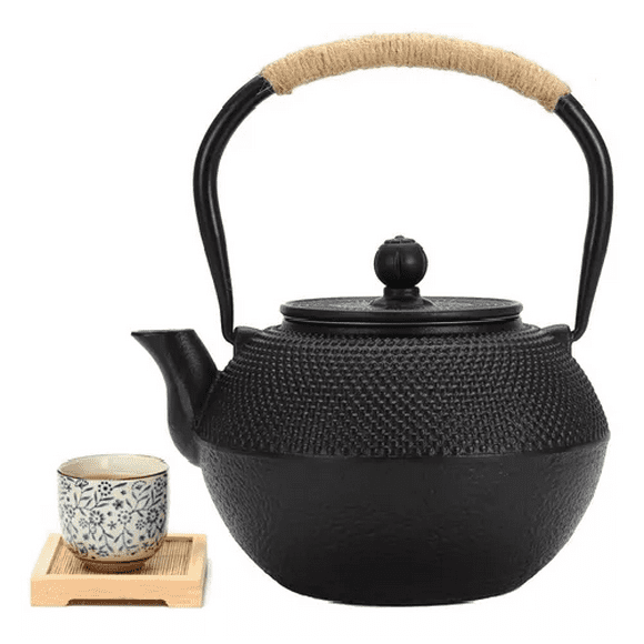 Tetera de hierro fundido japonesa, infusor de 1.2 litros