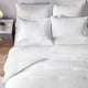 thumbnail image 4 of Juego de Ropa de Cama CozyLux Queen en Bolsa Blanco Seersucker 7 Piezas, 4 of 9