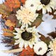 thumbnail image 4 of Corona de otoño para puerta de 14/18 pulgadas, guirnalda de otoño de bayas de ratán artificial para Halloween, coronas de Halloween para decoración de puertas delanteras, corona de calabaza para decor, 4 of 7