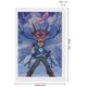 thumbnail image 2 of Kit de Pintura de Diamantes 5D Greninja Desmarcar 20x30 cm, 2 of 6