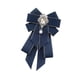thumbnail image 5 of Broche De Lazo De Cinta, Pajarita Con Lazo, Elegante Alfiler De Corbata Para Traje, Camisas, Blusas, Azul, 5 of 5