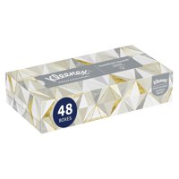 Pañuelos Faciales Kleenex Professional De 2 Capas, 125 Pañuelos Por Caja, 48 Unidades