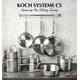 thumbnail image 2 of Juego de utensilios de cocina KOCH SYSTEME CS de acero inoxidable, 17 piezas, 2 of 9
