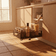 thumbnail image 3 of Organizador Cocina Extensible Bajo Mueble Negro Metal Hogar, 3 of 7
