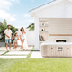 thumbnail image 2 of Spa Hot Tub Inflable Intex Chevron Deluxe Square Bubble Spa 6 Personas, 2 of 3