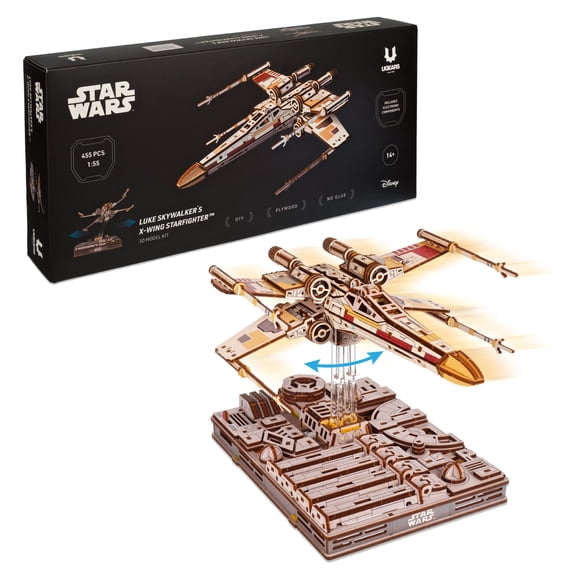 Rompecabezas 3D UGEARS Luke Skywalker X-Wing Starfighter