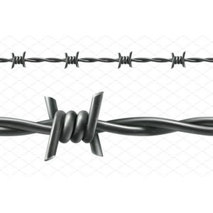 Topmarket - Alambre De Puas 14 X 100M Proteccion Perimetral